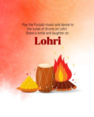 Happy Lohri hd images poster banner status and hd photos